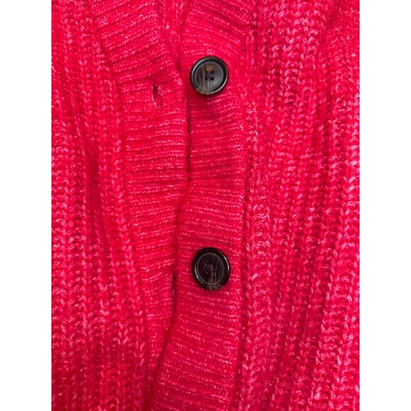 Universal Thread oversized knit cardigan hot pink womens xs - Picture 5 of 11